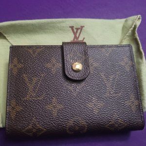Louis Vuitton Viennois Wallet Vintage 1998 Authentic